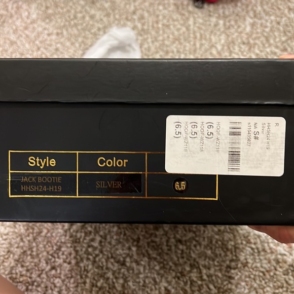 House of Harlow 1960 x REVOLVE Jack Bootie in Silver | 6.5 NEW - Picture 7 of 7